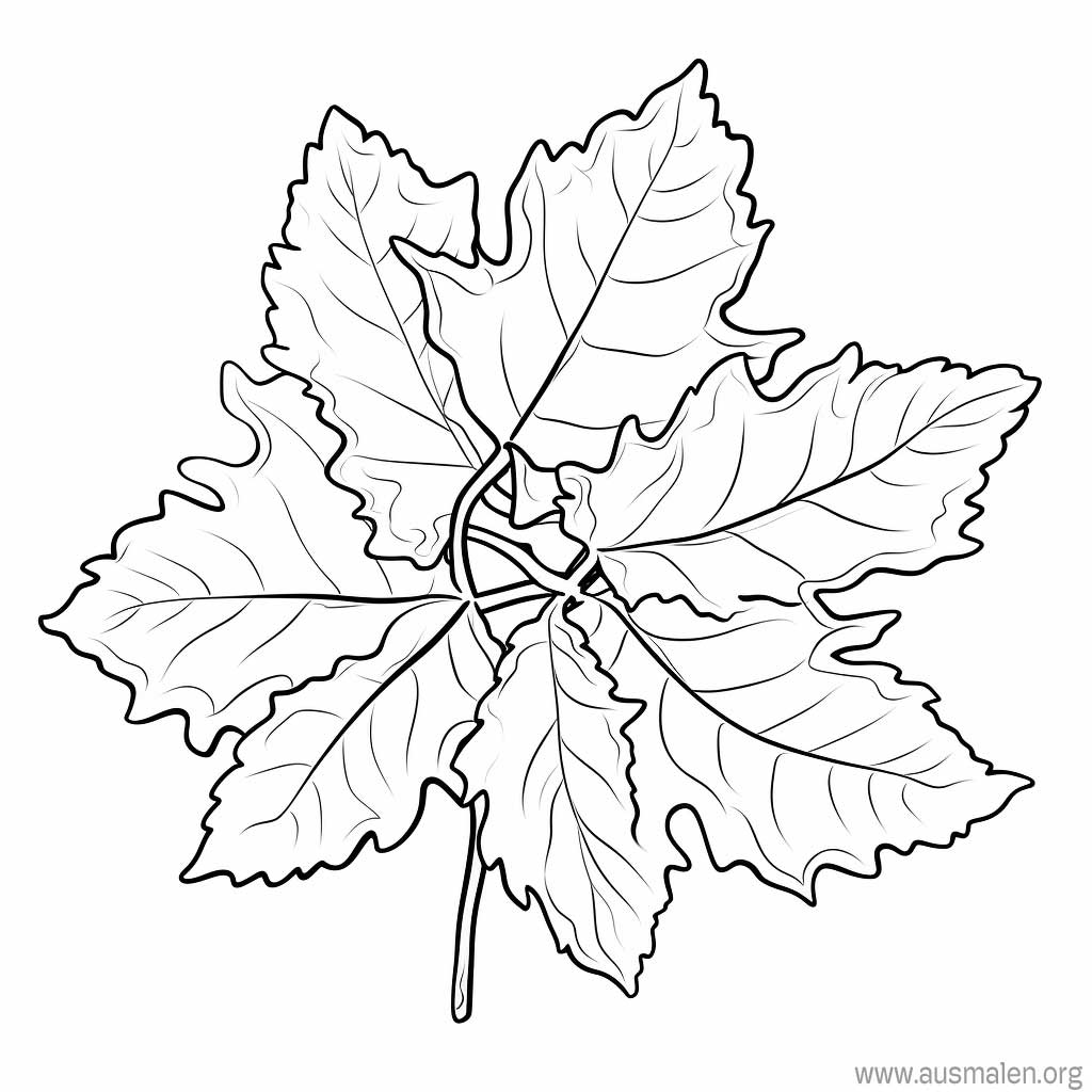  Ausmalbilder Herbst zum Ausdrucken - Kostenlose Malvorlagen Illustration 