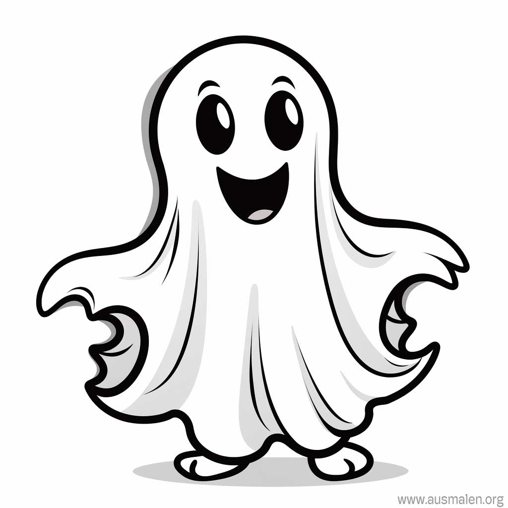  Ausmalbilder Halloween zum Ausdrucken - Kostenlose Malvorlagen Motiv 