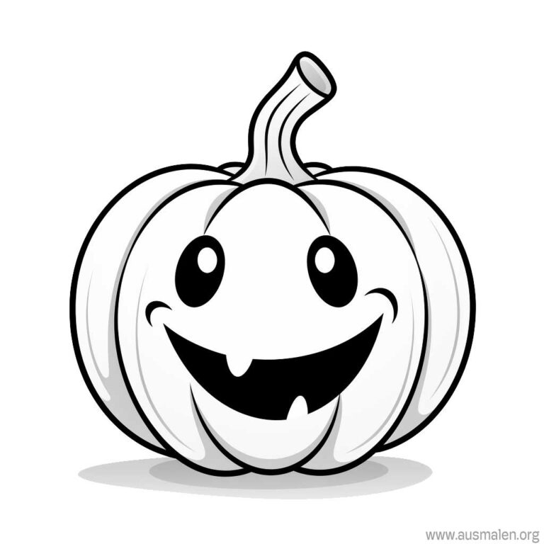  Ausmalbilder Halloween zum Ausdrucken - Kostenlose Malvorlagen Motiv 