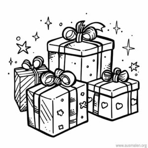 ausmalbild-geschenke-2