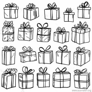 ausmalbild-geschenke-3