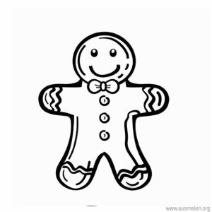ausmalbild-keks-lebkuchen