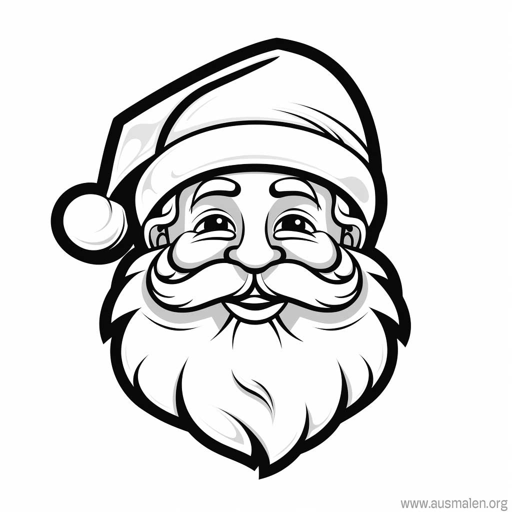  Foto zu Ausmalbilder Weihnachtsmann zum Ausdrucken - Kostenlose Malvorlagen 